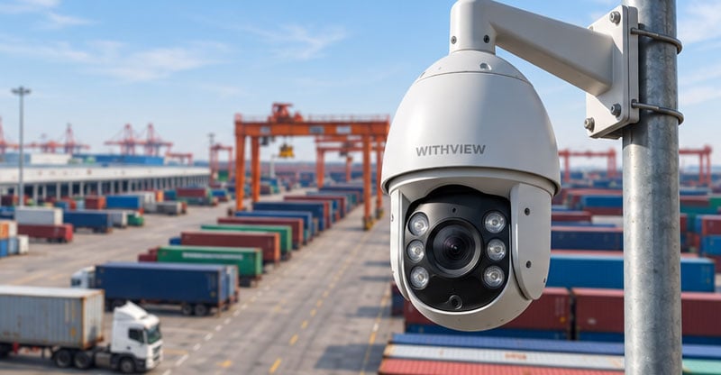 withview-ptz-rotation-cctv 위드뷰 500만 화소 야외용 PTZ 회전형 CCTV 카메라